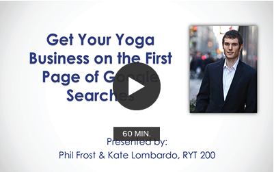 Get Your Yoga Business on the First Page of Google Searches